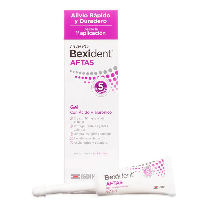 ISDIN Bexident Aftas Gel Bucal, 8 ml