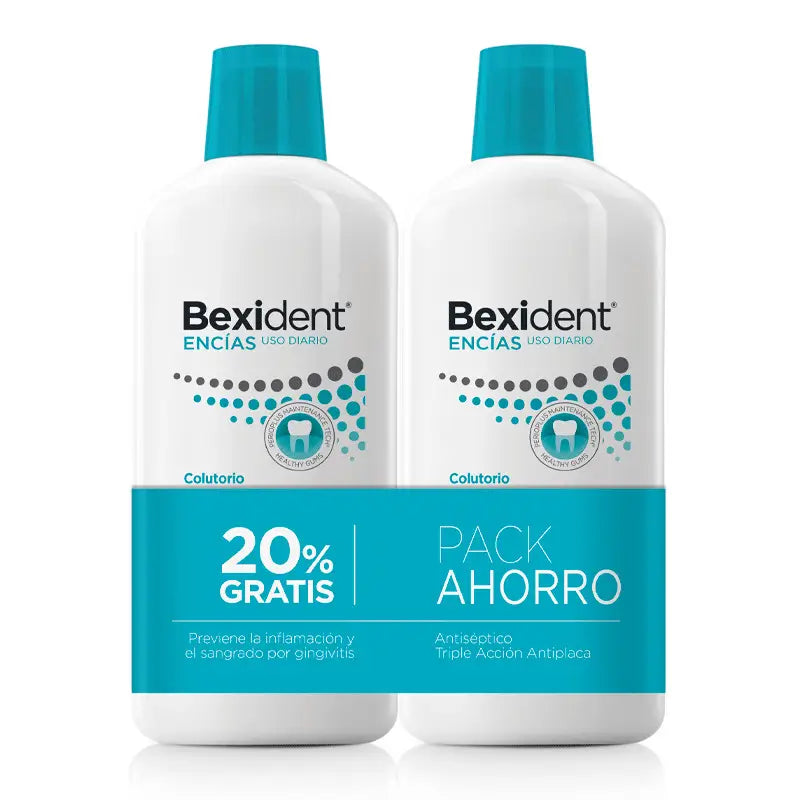 ISDIN Duplo Bexident Encías Colutorio 2 x 500 ml