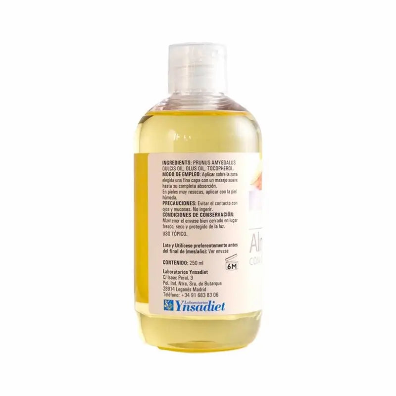 Ynsadiet Aceite De Almendras Dulces, 250 ml