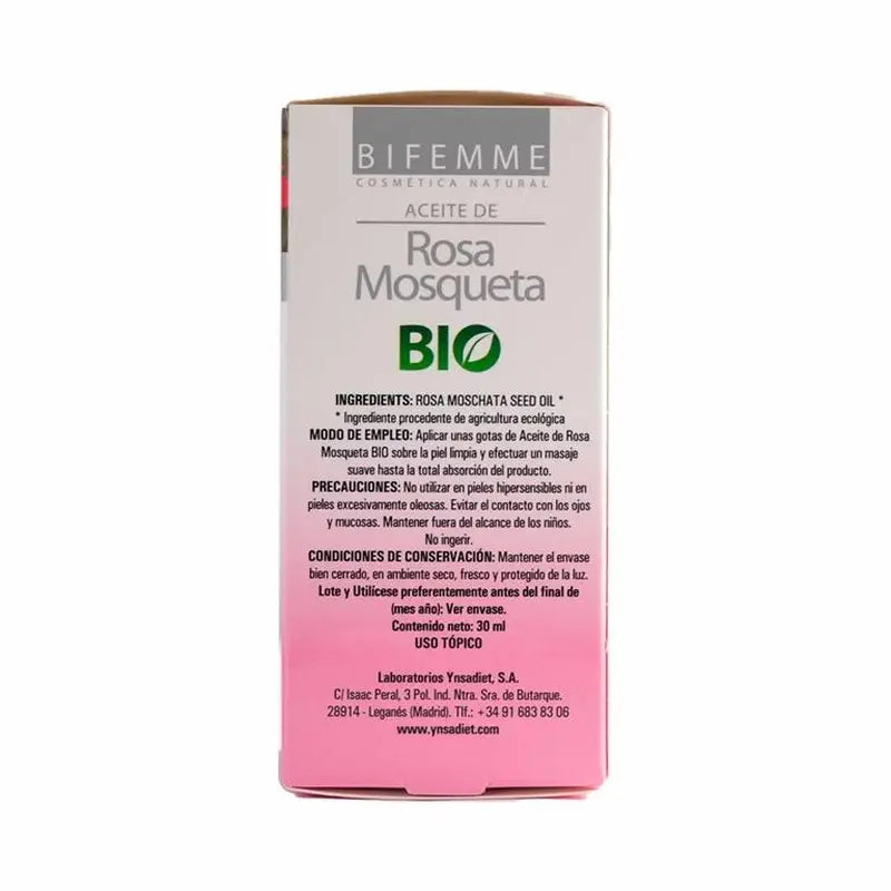 Ynsadiet Aceite De Rosa Mosqueta Bio, 30 ml