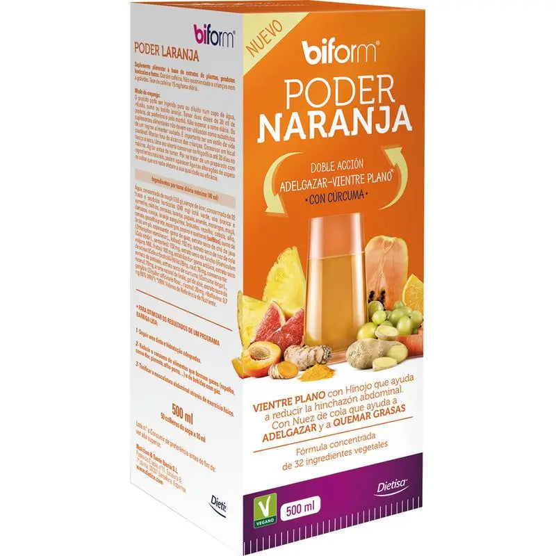 Biform Biform Poder Naranja Con Curcuma , 500 ml