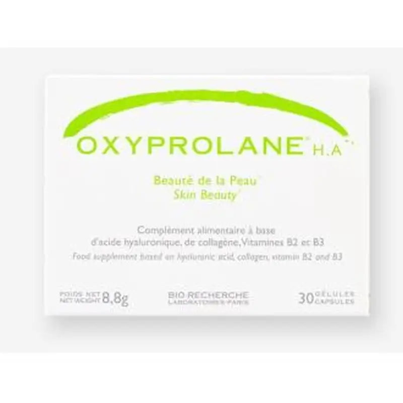 Bio-Recherche Oxyprolane H.A Acido Hialuronico 30 Cápsulas