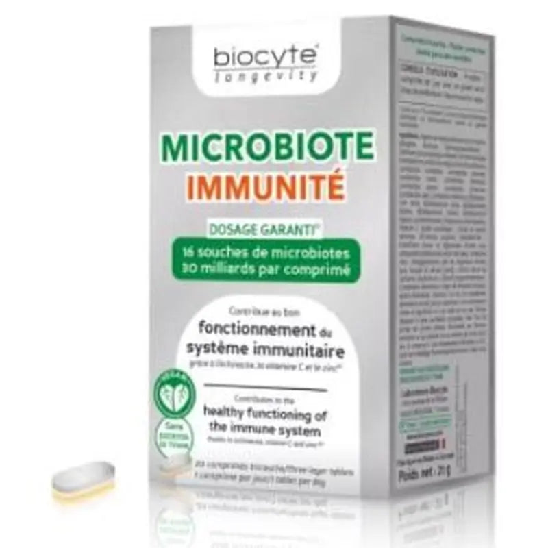 Biocyte Microbiote Immunite 20 Comprimidos