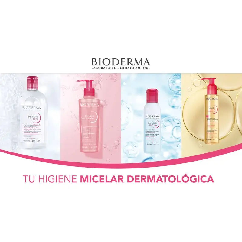 BIODERMA Duplo Sensibio H2O Agua Micelar, 2X500 ml