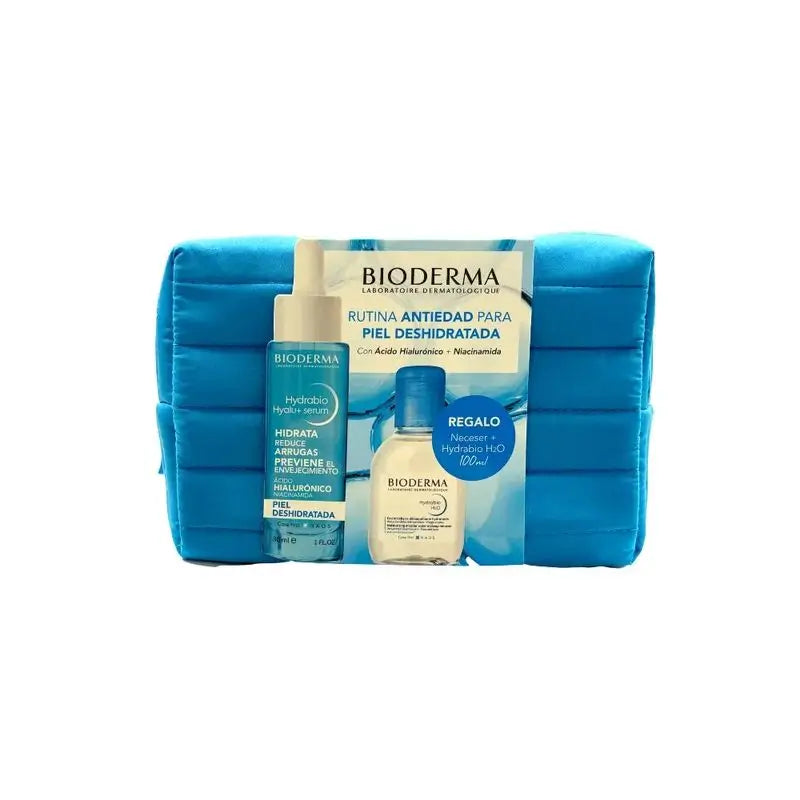 Bioderma Pack Rutina Antiedad Para Piel Deshidratada Hydrabio H20 100 Ml + Sensibio Hyalu+ Serum 30 Ml