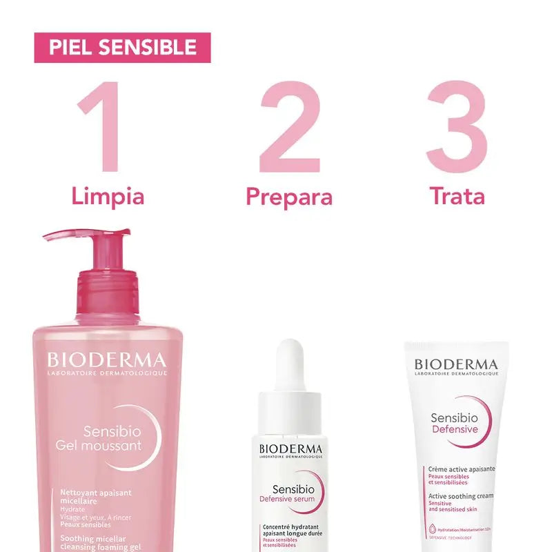 BIODERMA  Sensibio Gel Moussant, 500 ml