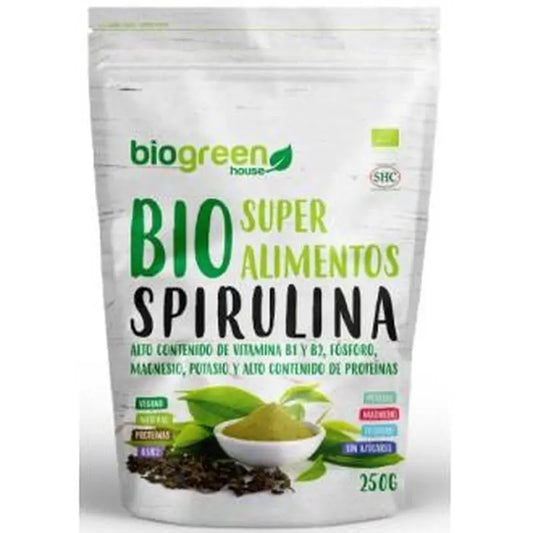 Biogreen Bio Spirulina Superalimento 250Gr.