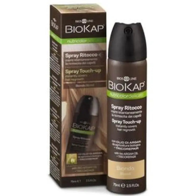 Biokap Spray Retoque Rubio 75Ml.