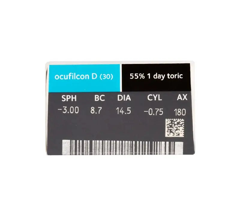 Biomedics 1 Day Lentillas Tóricas Diarias , 30 unidades