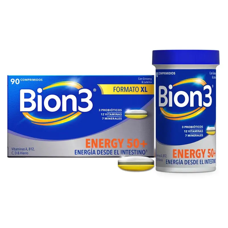 Bion3 Energy 50+, 90 comprimidos