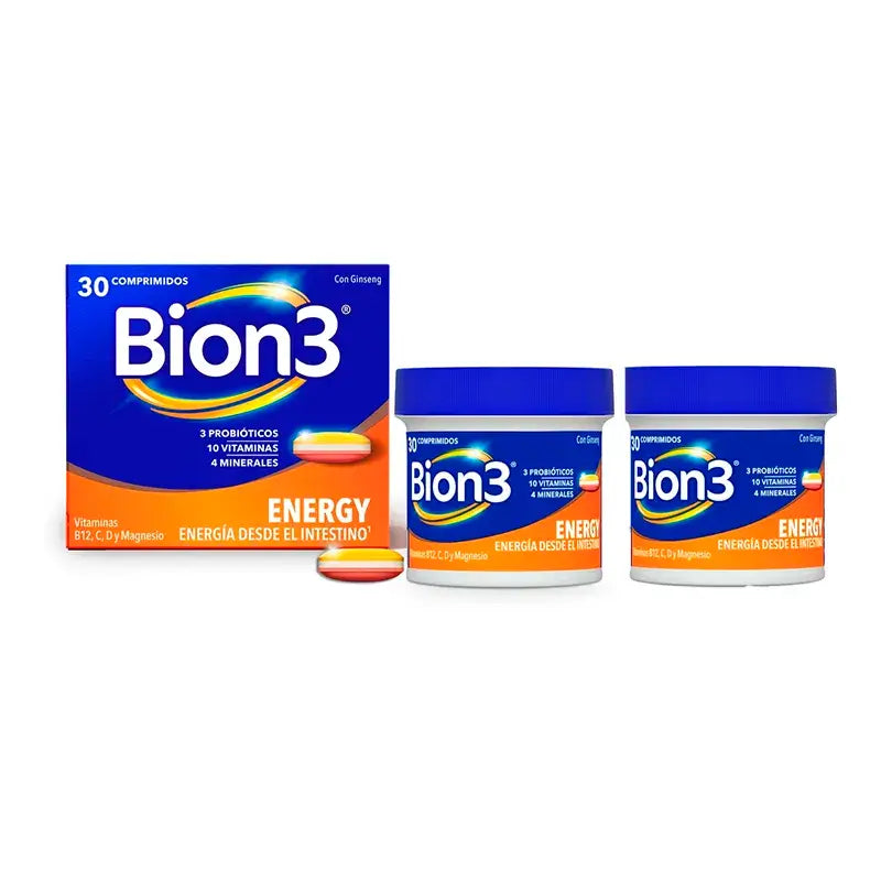 Bion3 Energy, 2 x 30 comprimidos