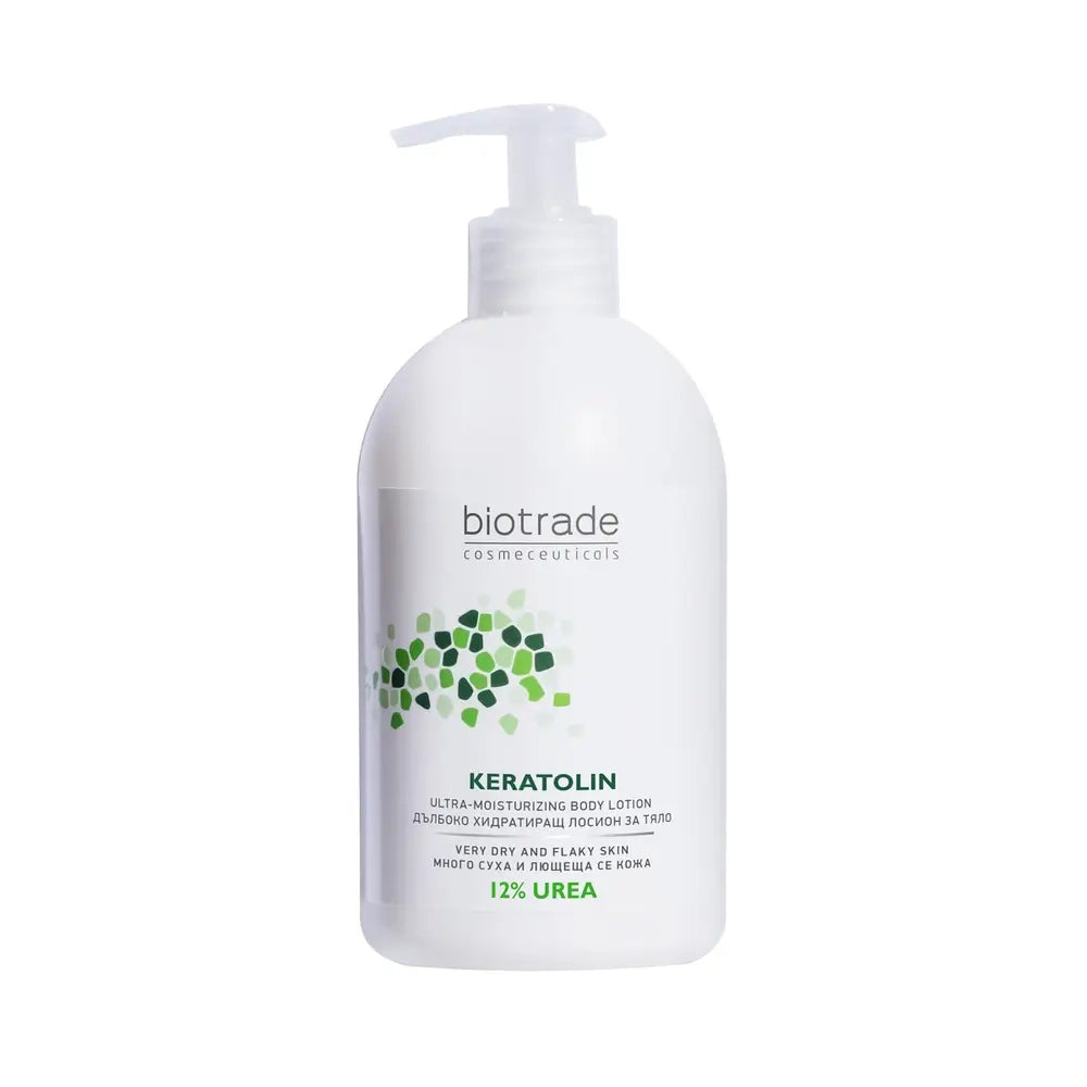 Biotrade Keratolin Body Loción Corporal Hidratante Pieles Muy Secas 12% Urea 400 ml