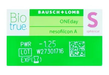 Biotrue One Day Lentillas Esféricas Diarias , 30 unidades