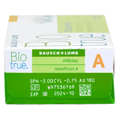 Biotrue One Day Lentillas Tóricas Diarias , 30 unidades