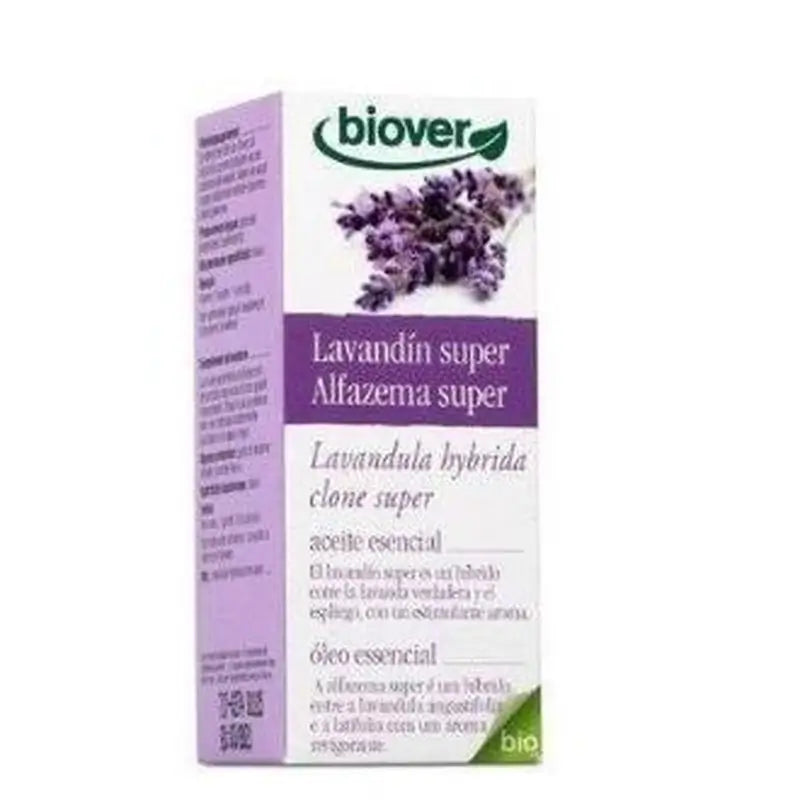 Biover Lavandin Super Aceite Esencial Bio 10Ml.