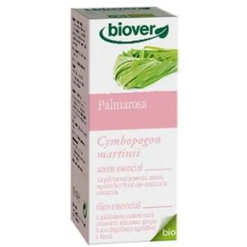 Biover Palmarosa Aceite Esencial Bio 10Ml.