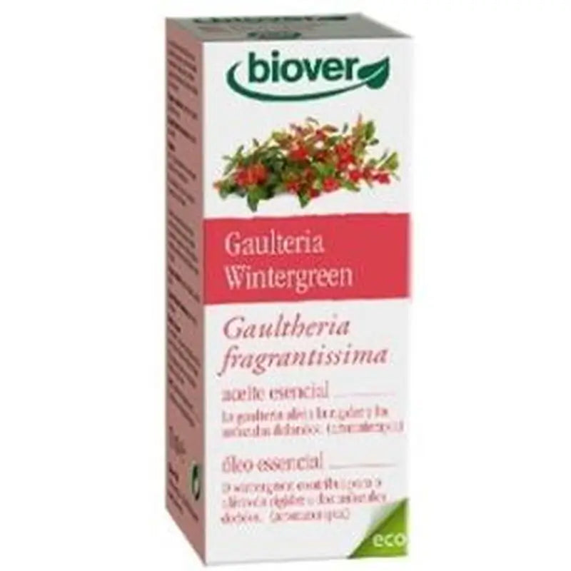 Biover Wintergreen Gaultheria Aceite Esencial Bio 10Ml.