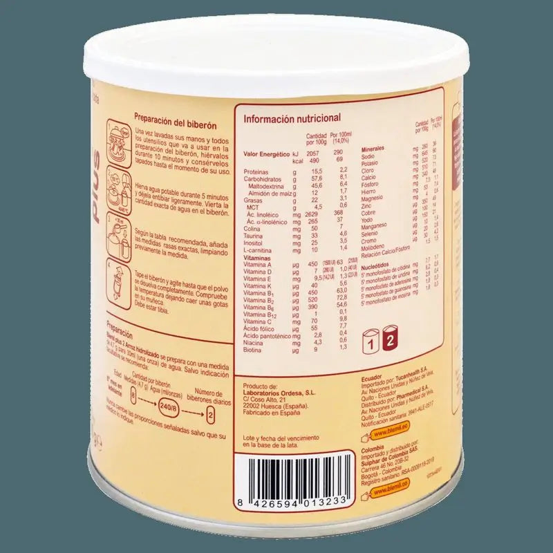 Blemil Plus 2 Arroz Hidrolizado +6 Meses 400 g