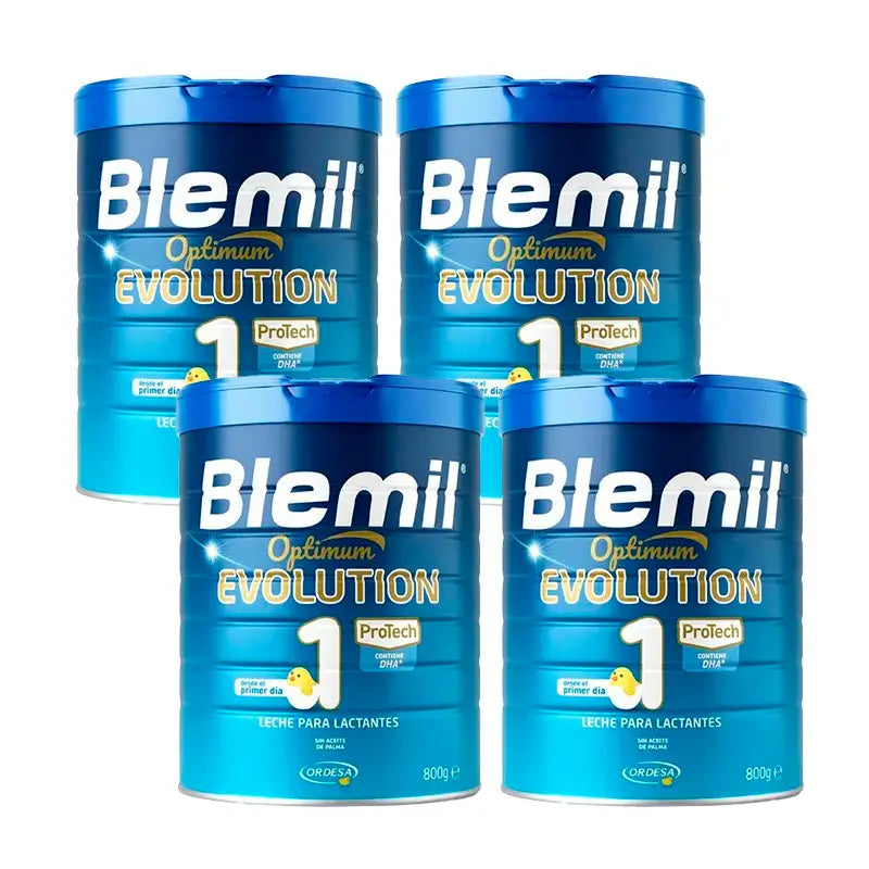 Blemil Optimum Evolution 1 Leche de Inicio, 4X800 gr