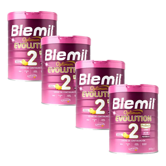 Blemil Optimum Evolution 2 Leche de Continuación, 4X800 gr