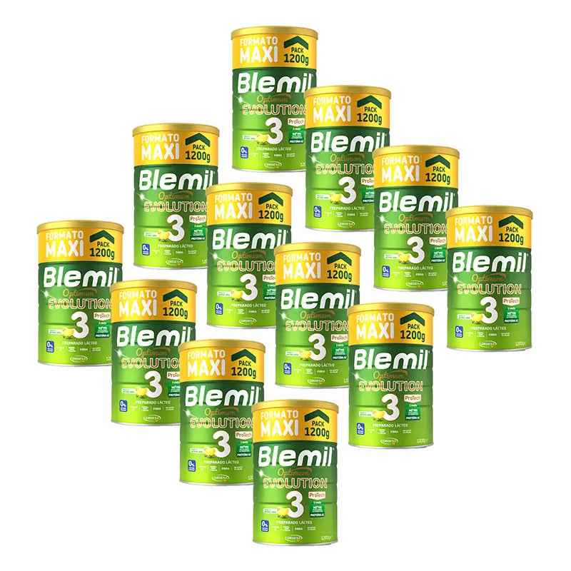 Blemil Optimum Evolution 3 Leche de Crecimiento, 12X1200 gr