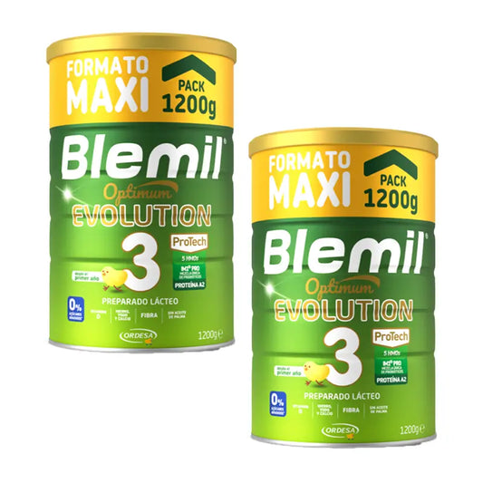 Blemil Optimum Evolution 3 Leche de Crecimiento, 2X1200 gr