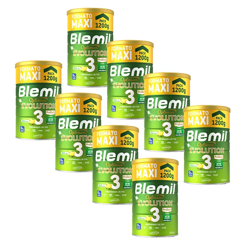 Blemil Optimum Evolution 3 Leche de Crecimiento, 8X1200 gr