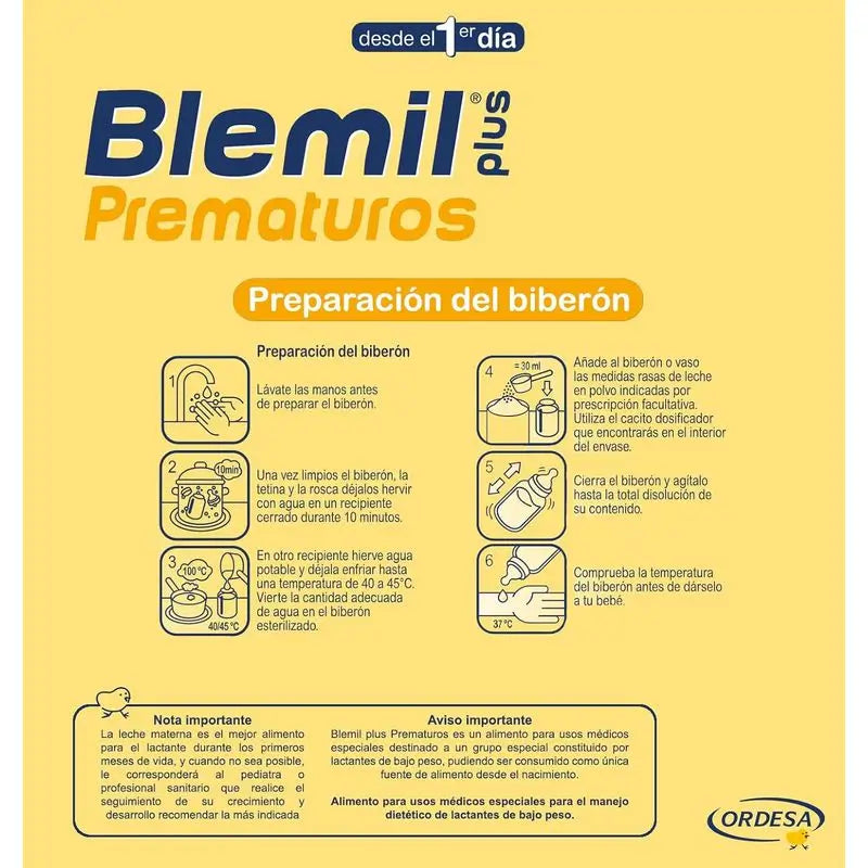 Blemil Plus Prematuros, 400 gr