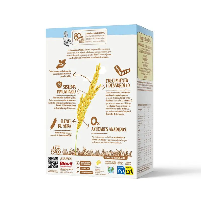 Blevit Alimentación Infantil Crema De Arroz, 225 grs