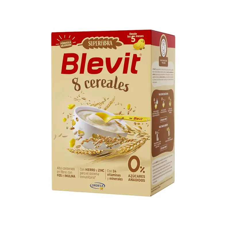 Blevit Alimentación Infantil Superfibra 8 Cereales, 500 grs