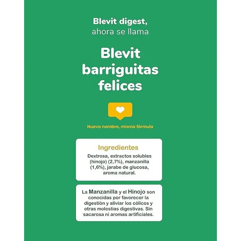 Blevit Barriguitas Felices, 150 gr