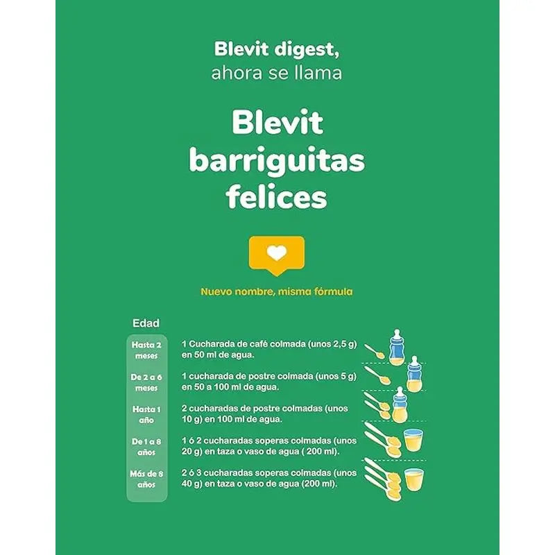 Blevit Barriguitas Felices, 150 gr