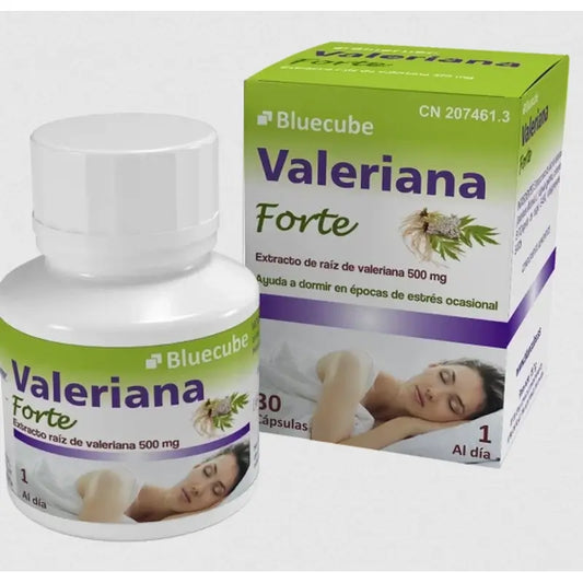 Bluecube Healthcare Valeriana Forte, 30 cápsulas