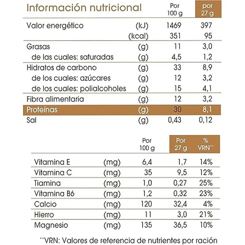 biManán Befit Barritas de Chocolate y Naranja 6 unidades