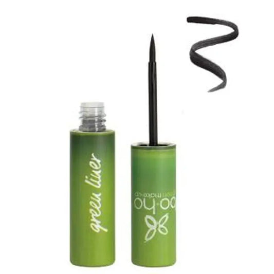 Boho Green Make Up Eyeliner Green Liner  Negro 3Ml. Bio Vegan