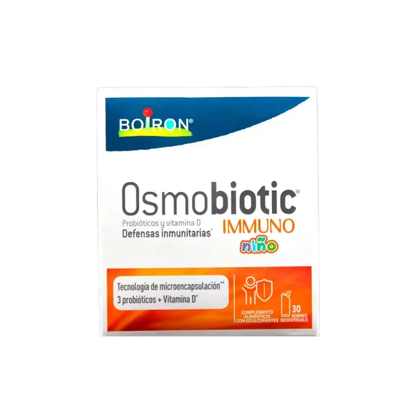 Boiron Osmobiotic Immuno Niño Probiótico, 30 sobres bucodispersables