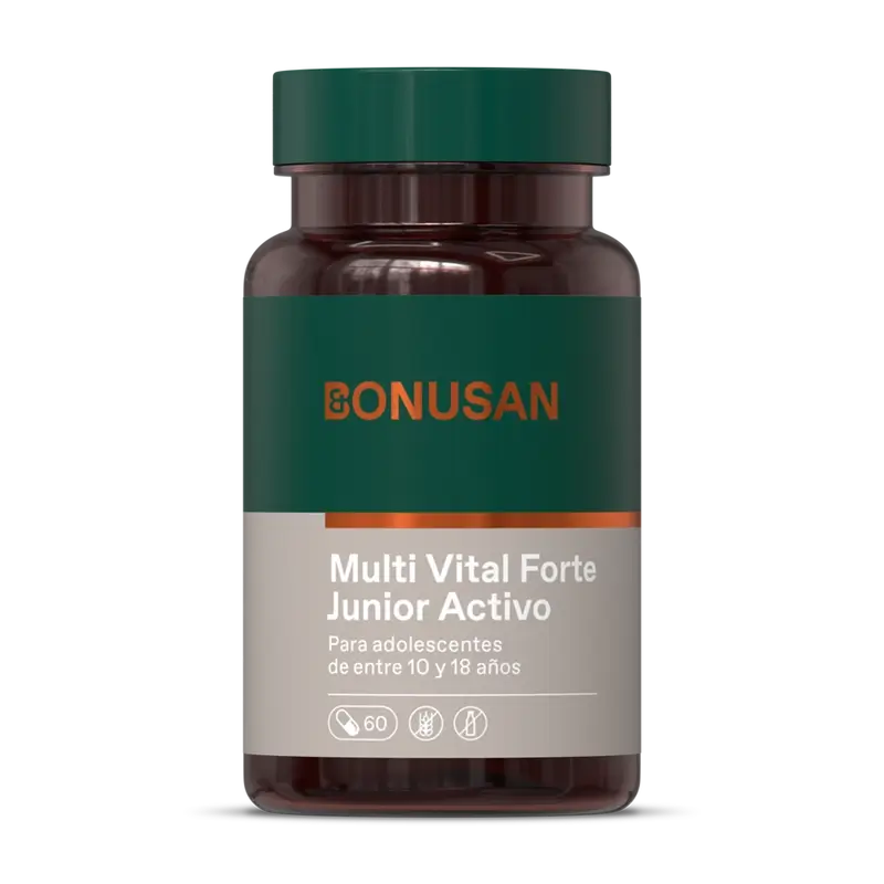 Bonusan Multi Vital Forte Junior Activo , 60 cápsulas