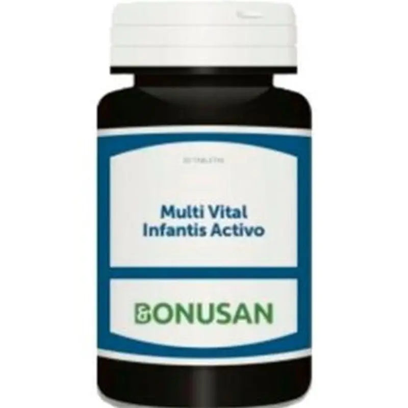 Bonusan Multi Vital Infantis Activo Masticable 30 Comprimidos