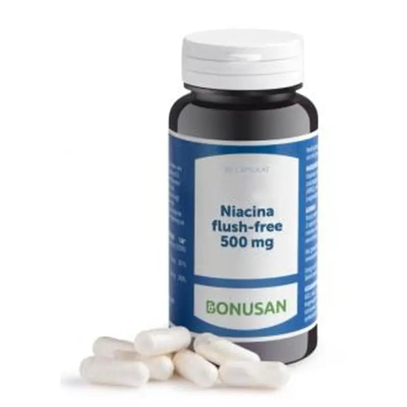 Bonusan Niacina Flush-Free 500Mg. 60V Cápsulas