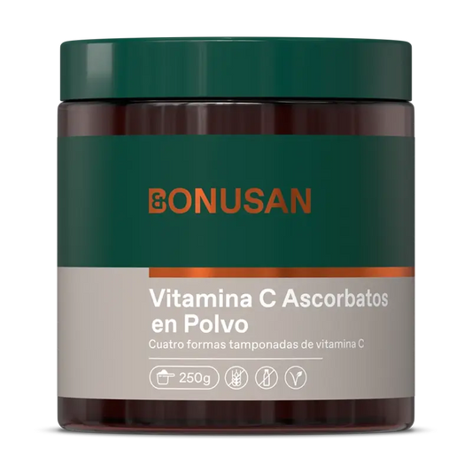 Bonusan Vitamina C Polvo De Ascorbatos , 250 gr