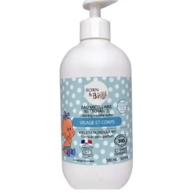 Born To Bio Agua Limpiadora Bebe 500Ml. Bio