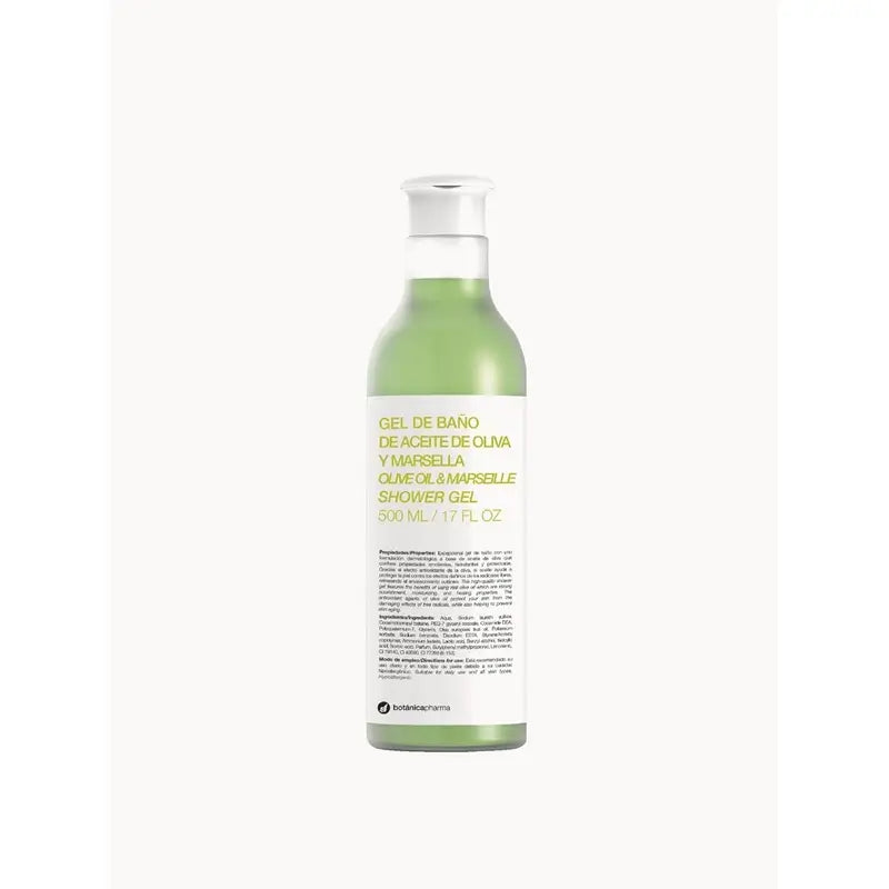 Botánicapharma Gel Baño Oliva Y Marsella, 500 Ml