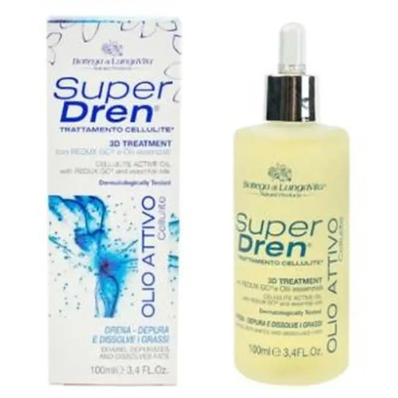 Bottega Di Lungavita Super Dren Aceite Activo 100Ml.