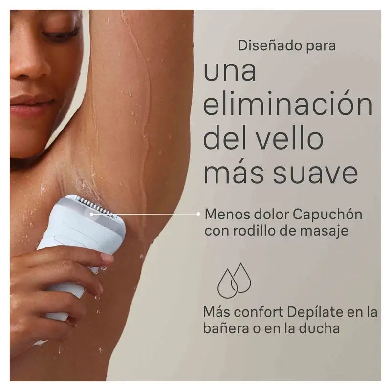 Braun Braun Silk-Épil 7, Depiladora Para Eliminación Del Vello Fácil, Piel Suave Duradera, 7-041