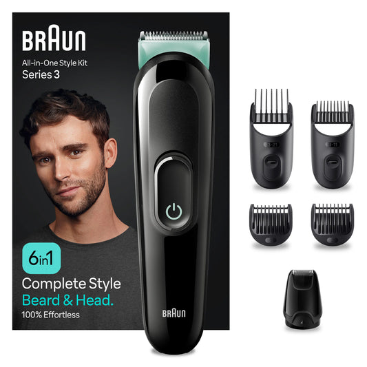 Braun Series 3 Mgk3411 Recortadora, Multifunción 6En1