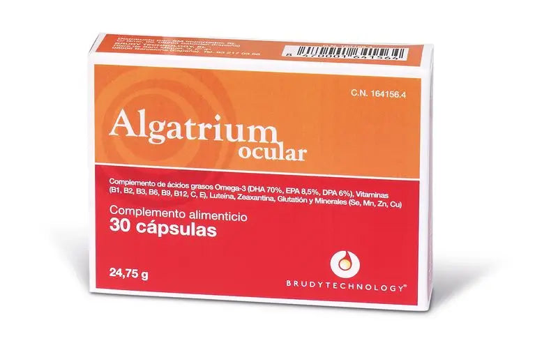 Brudy Algatrium Ocular (Luteina), 30 Perlas