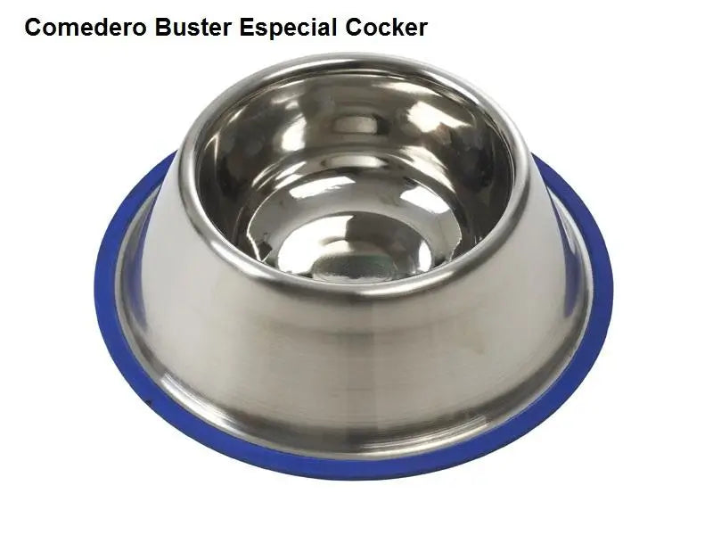 Buster Comedero Cocker Silicona 24,5Cm, 900Ml