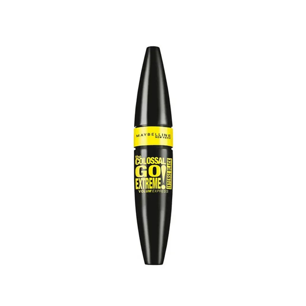 Maybelline New York The Colossal Go Extreme Radical Black máscara de pestañas negra volumen, 9,5 ml