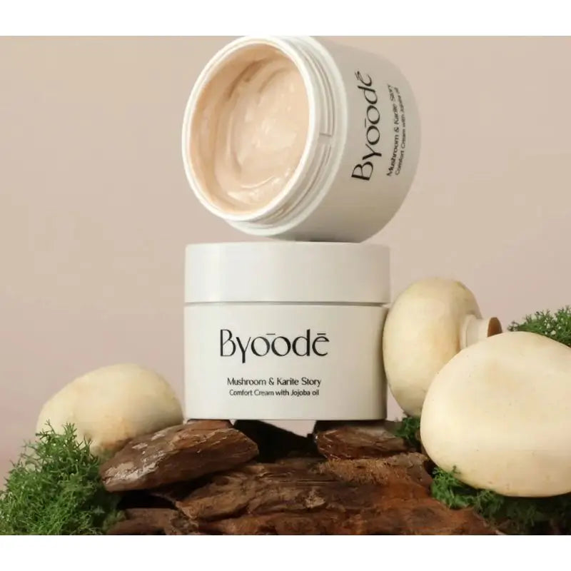 Byoode Mushroom & Karite Story Crema Hidratante Ultranutritiva, 50 ml