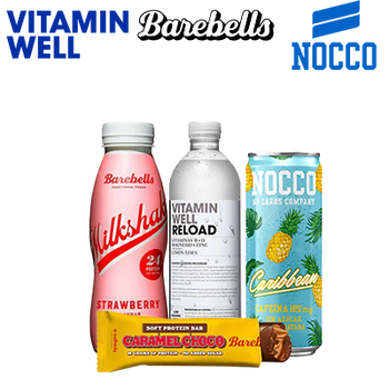 PHARMASUR VITAMIN WELL + BAREBELLS + NOCCO HASTA 35% DISCOUNT (28 FEBRERO 2025)